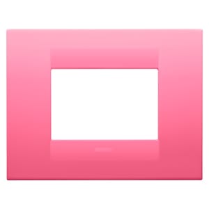 Gewiss - PLAQUE GEO 3P ROSE SAPHIR