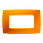 Gewiss - PLAQUE ONE 4P ORANGE OPAL