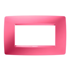 Gewiss - PLAQUE ONE 4P ROSE SAPHIR