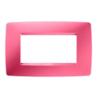 Gewiss - PLAQUE ONE 4P ROSE SAPHIR