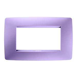 Gewiss - PLAQUE ONE 4P AMETHYST VIOLET