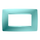 Gewiss - PLAQUE ONE 4P BLEU CARAIBES