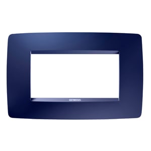 Gewiss - PLAQUE ONE 4P BLEU TOPAZE