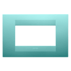 Gewiss - PLAQUE APPAREILLAGE GEO 4P BLEU CARAIBES - GW16404TL