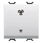 Gewiss - COMMANDE VMC 2 VIT. 2M 1P 16 AX BL - GW10074F