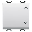 Gewiss - COMMUTATEUR 2M 1P 10AX HAUT-BAS BL