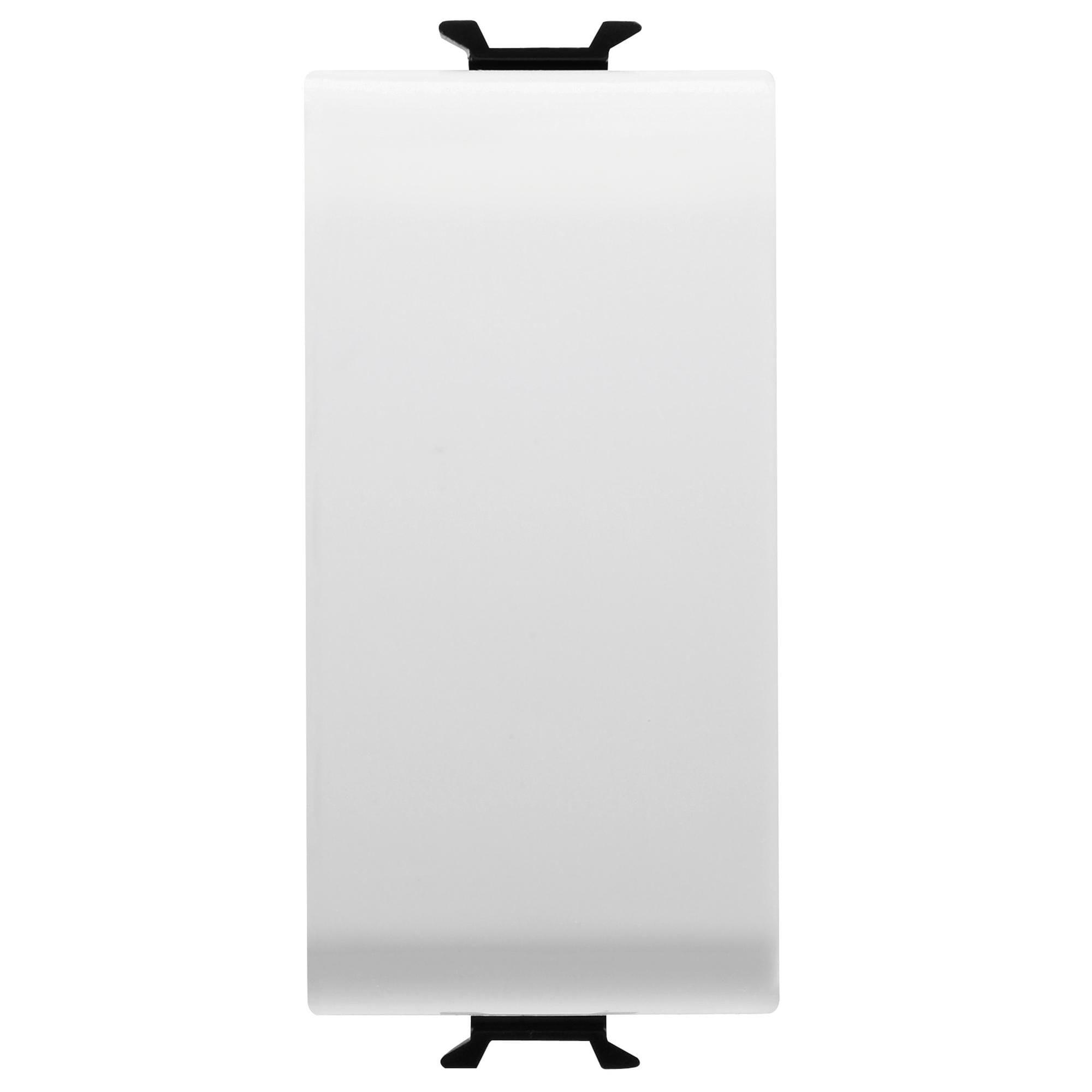 Gewiss - BOUTON-POUSSOIR UNIPOLAIRE 250Vca 16A - NEUTRE - 1 MODULE - BL - CHORUS - GW101