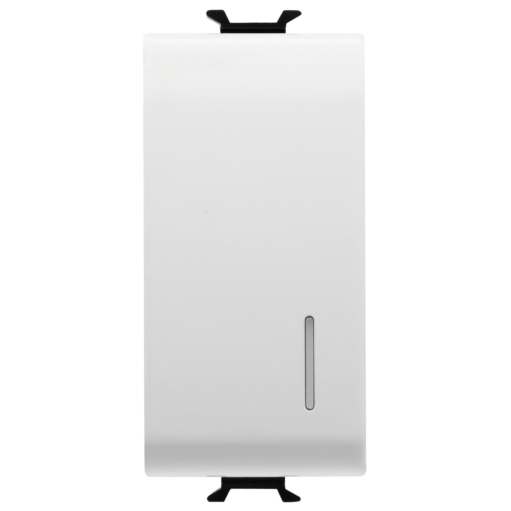 Gewiss - B-P 1M 1P NO 16A LUM. LOC. BL - GW10132 -