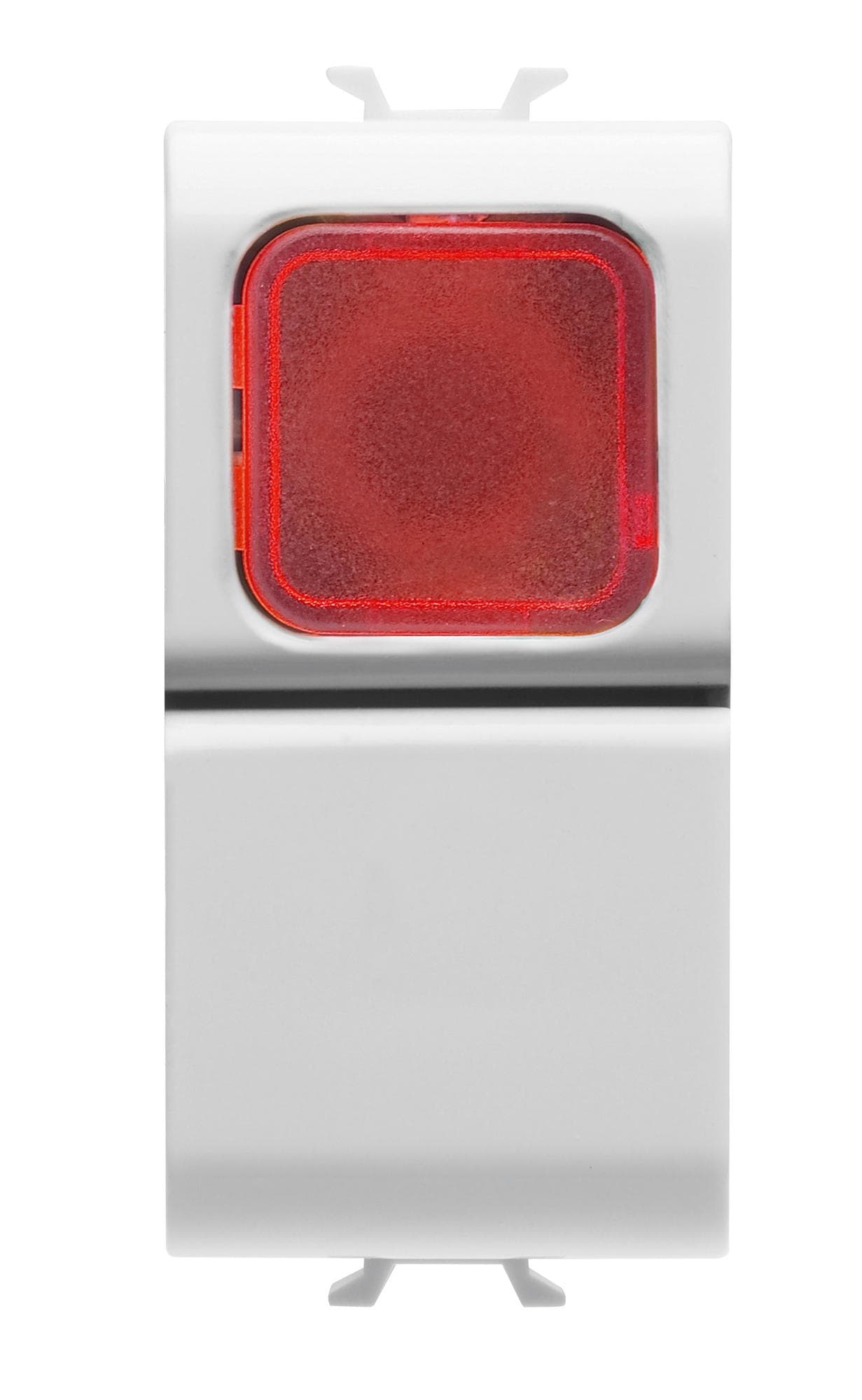 Gewiss - B-P 1M 1P NO 16A VOYANT ROUGE BL