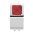 Gewiss - B-P 1M 1P NO 16A VOYANT ROUGE BL