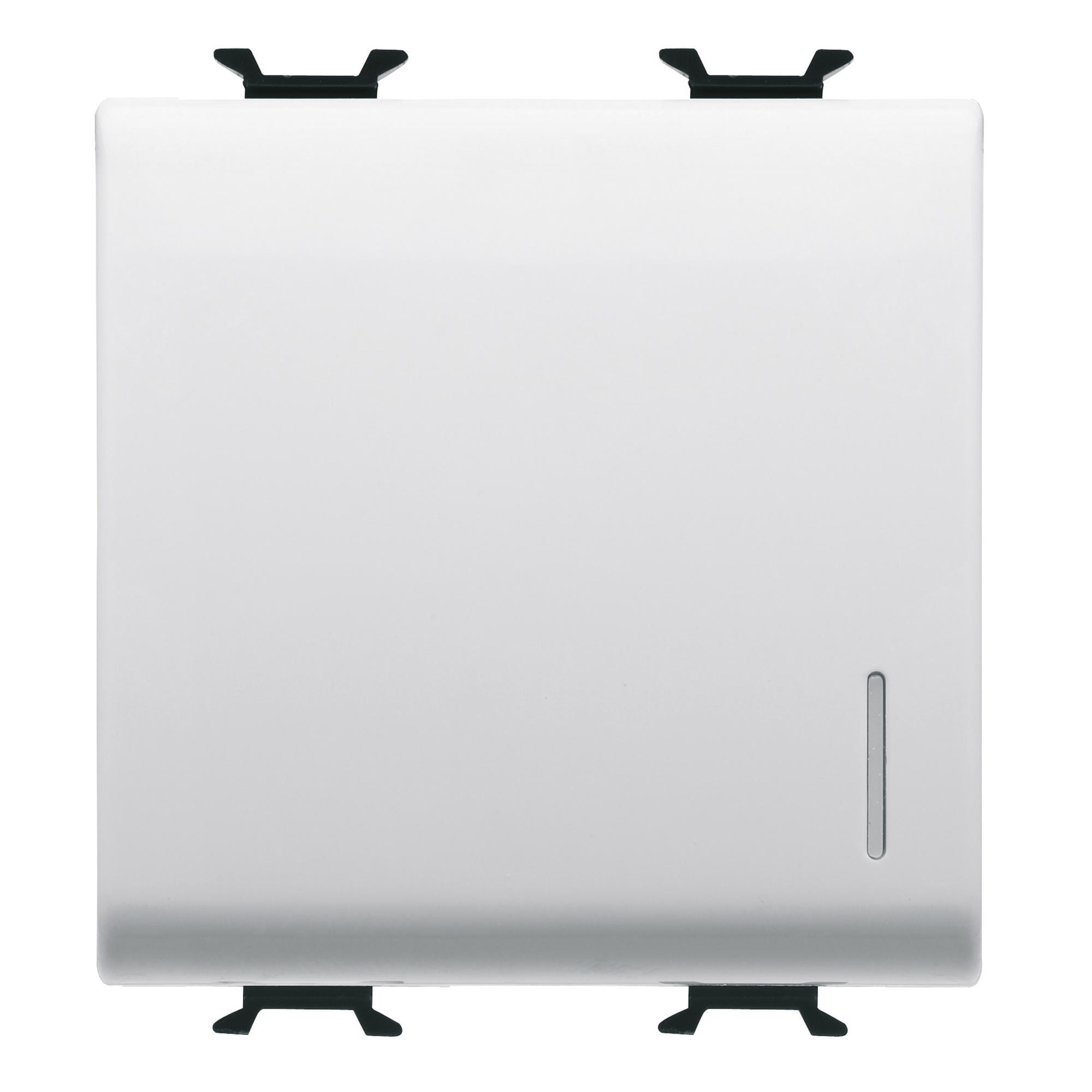 Gewiss - B-P 2M 1P NO 16A LUM. LOC. BL - GW10172 -