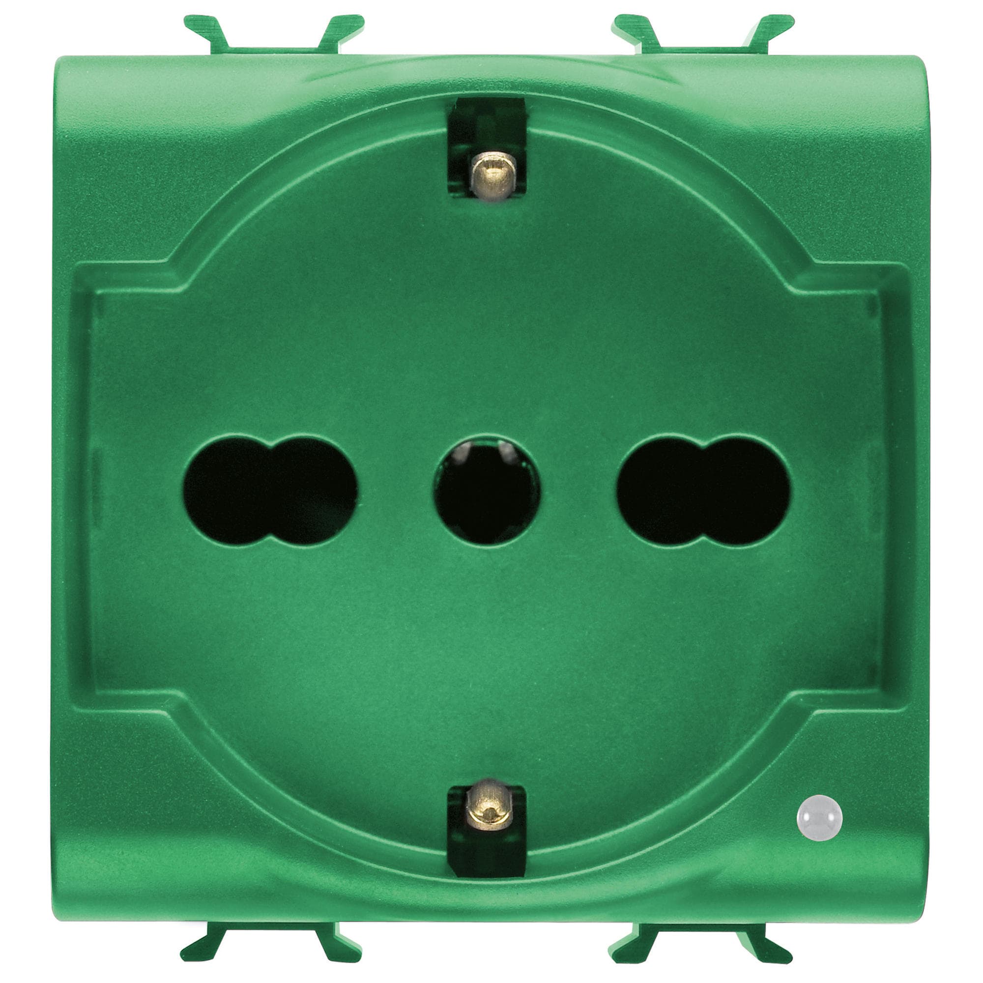 Gewiss - PRISE 2M 2P+T 16A BIV. STD I/D VERT