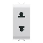 Gewiss - PRISE 1M 2 P+T 15A STD EURO-USA BL