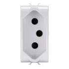 Gewiss - PRESA STD SUDAFRICANO 1 MODULO BIANCO
