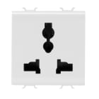 Gewiss - MULTISTANDARD SOCKET OUTLET WHITE