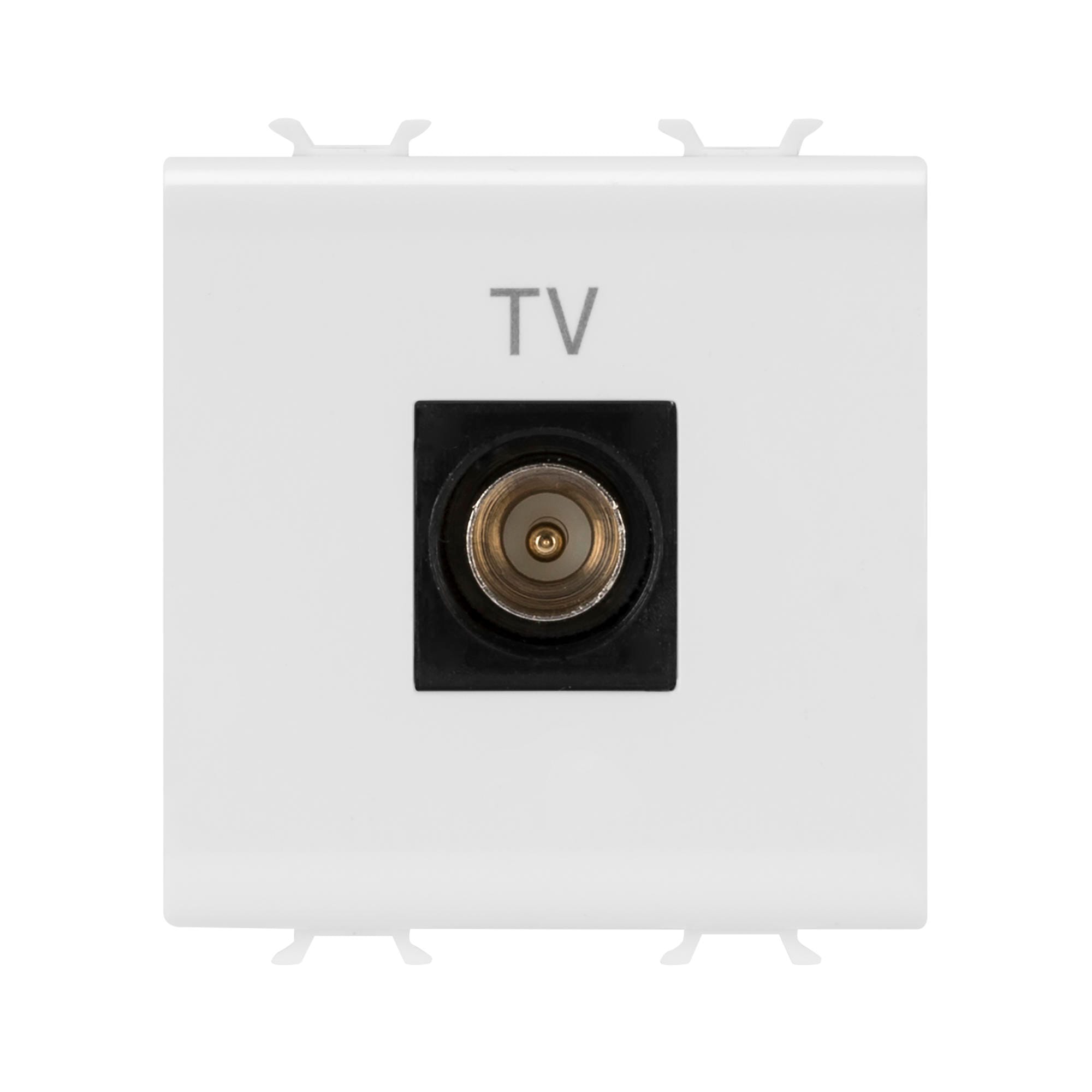 Gewiss - PRISE TV 2M DIR.CONN.MALE.9,5MM BL