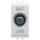 Gewiss - PRISE TV/SAT 1M PASS. 5dB CONNEC. F BL