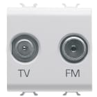 Gewiss - PRISE TV-FM - DIRECTE - 2 MODULES - BL - CHORUS - GW10381