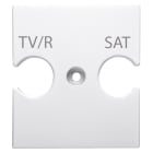 Gewiss - SUPPORT POUR PRISES TV-R-SAT CH/WT