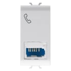 Gewiss - CONNECTEUR TELEPHONIQUE STD ANGL. BL - GW10406