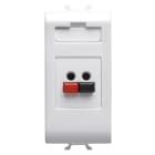 Gewiss - CONNECTEUR DIFFUSION SONORE BL