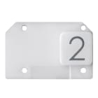 Gewiss - SYMBOLE POUR APPAREILS DE COMMANDE POUR VOYANT - DEUX - CHORUS - GW10532