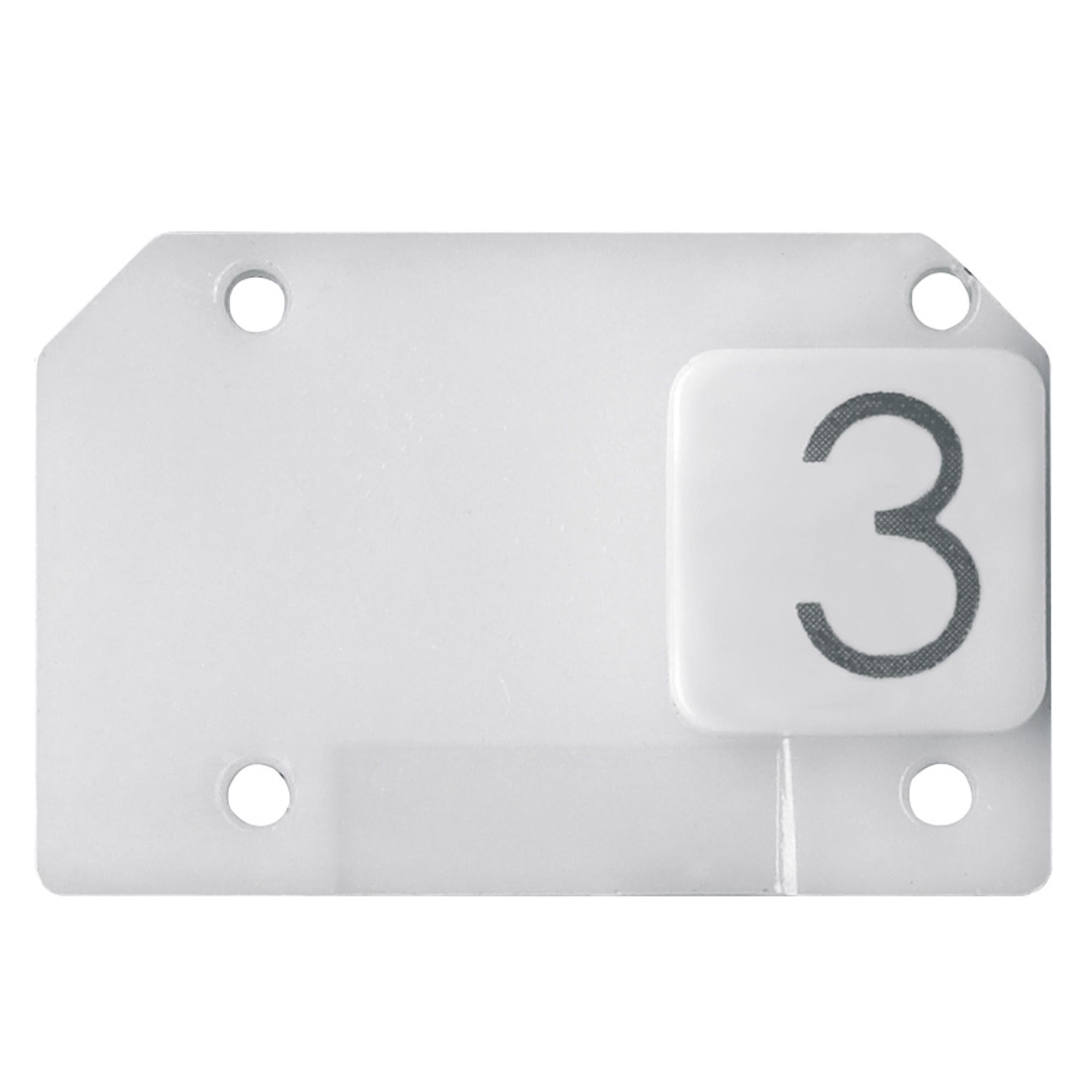 Gewiss - SYMBOLE POUR APPAREILS DE COMMANDE POUR VOYANT - TROIS - CHORUS - GW10533