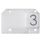 Gewiss - SYMBOLE POUR APPAREILS DE COMMANDE POUR VOYANT - TROIS - CHORUS - GW10533