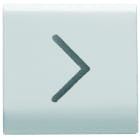 Gewiss - TOUCHE INTERCHANGEABLE 'FLECHE H' BL. - GW10546