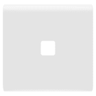 Gewiss - TOUCHE INTER. AXIAL 1 LENTILLE 2P BLANC