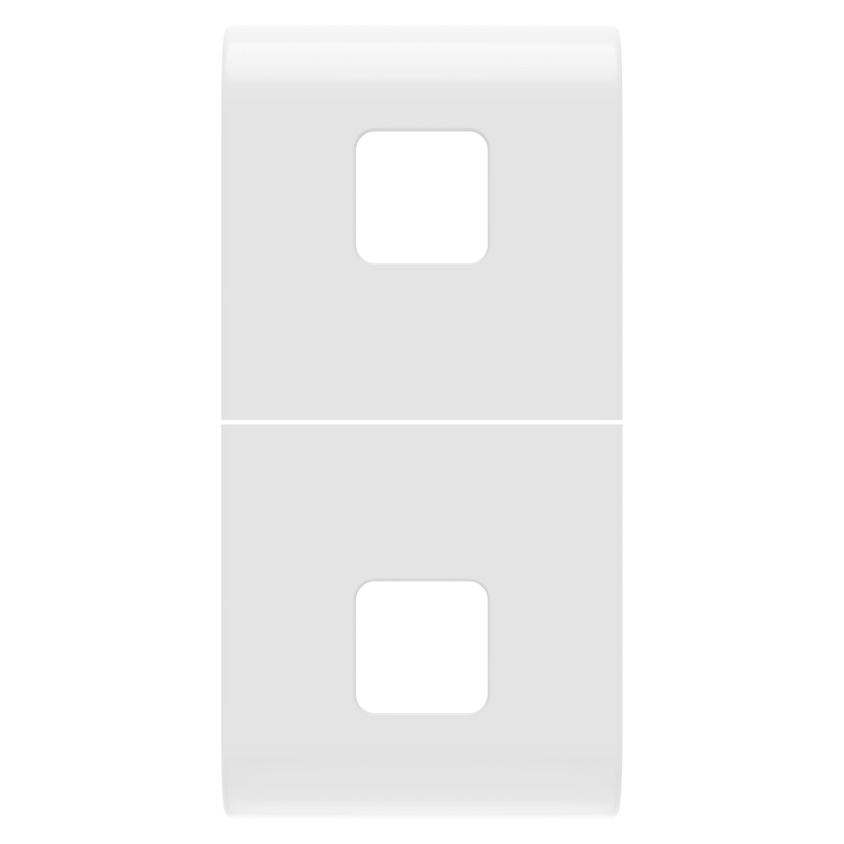 Gewiss - TOUCHE INTER. AXIAL 2 LENTILLES 1P BLANC