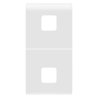 Gewiss - TOUCHE INTER. AXIAL 2 LENTILLES 1P BLANC