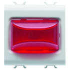 Gewiss - VOYANT EN SAILLIE - 12Vca/cc / 230Vca 50/60 Hz - ROUGE - 2 MOD - BL - CHORUS - G