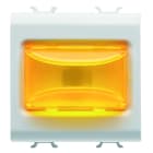 Gewiss - VOYANT EN SAILLIE - 12Vca/cc / 230Vca 50/60 Hz - AMBRE - 2 MOD - BL - CHORUS - G