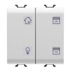 Gewiss - PULSANTIERA 4 CANALI KNX - BIANCO