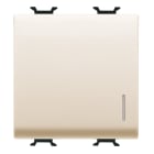 Gewiss - INTER. 2M 1P 16AX LUM. LOC. IVOIRE