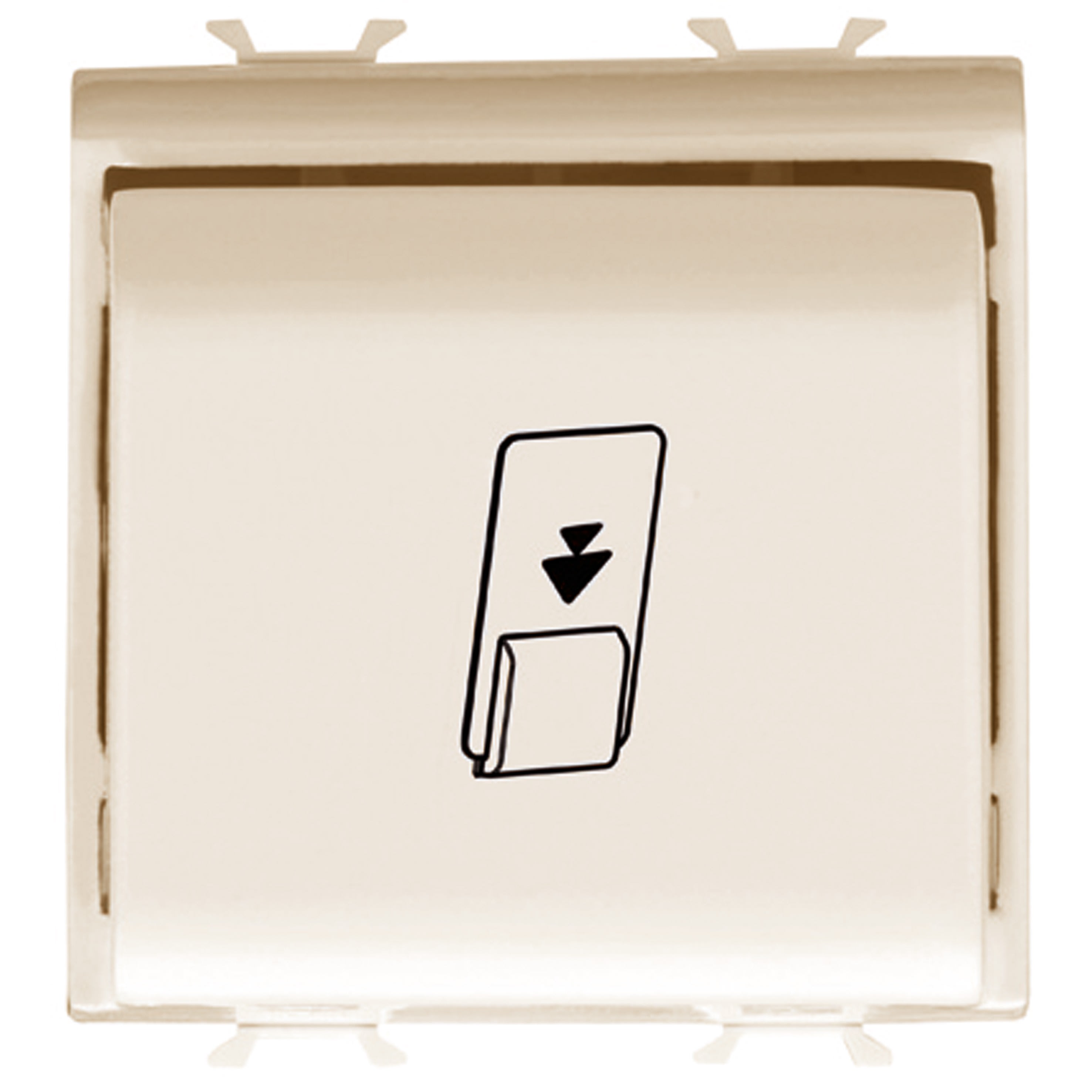 Gewiss - INTERRUPTEUR BADGE ELECTROMEC.2M IVOIRE