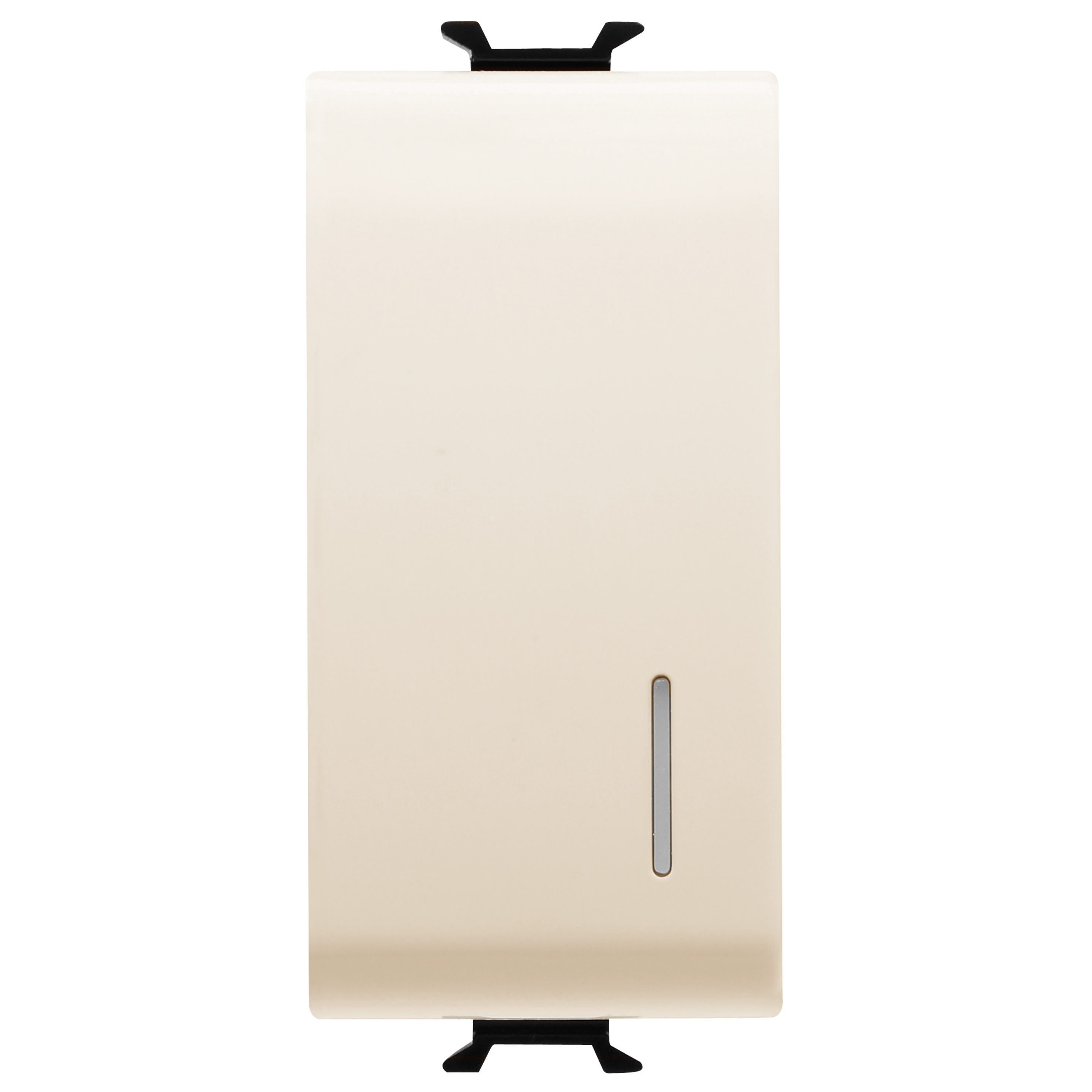 Gewiss - B-P 1M 1P NO 16A LUM. LOC. IVOIRE