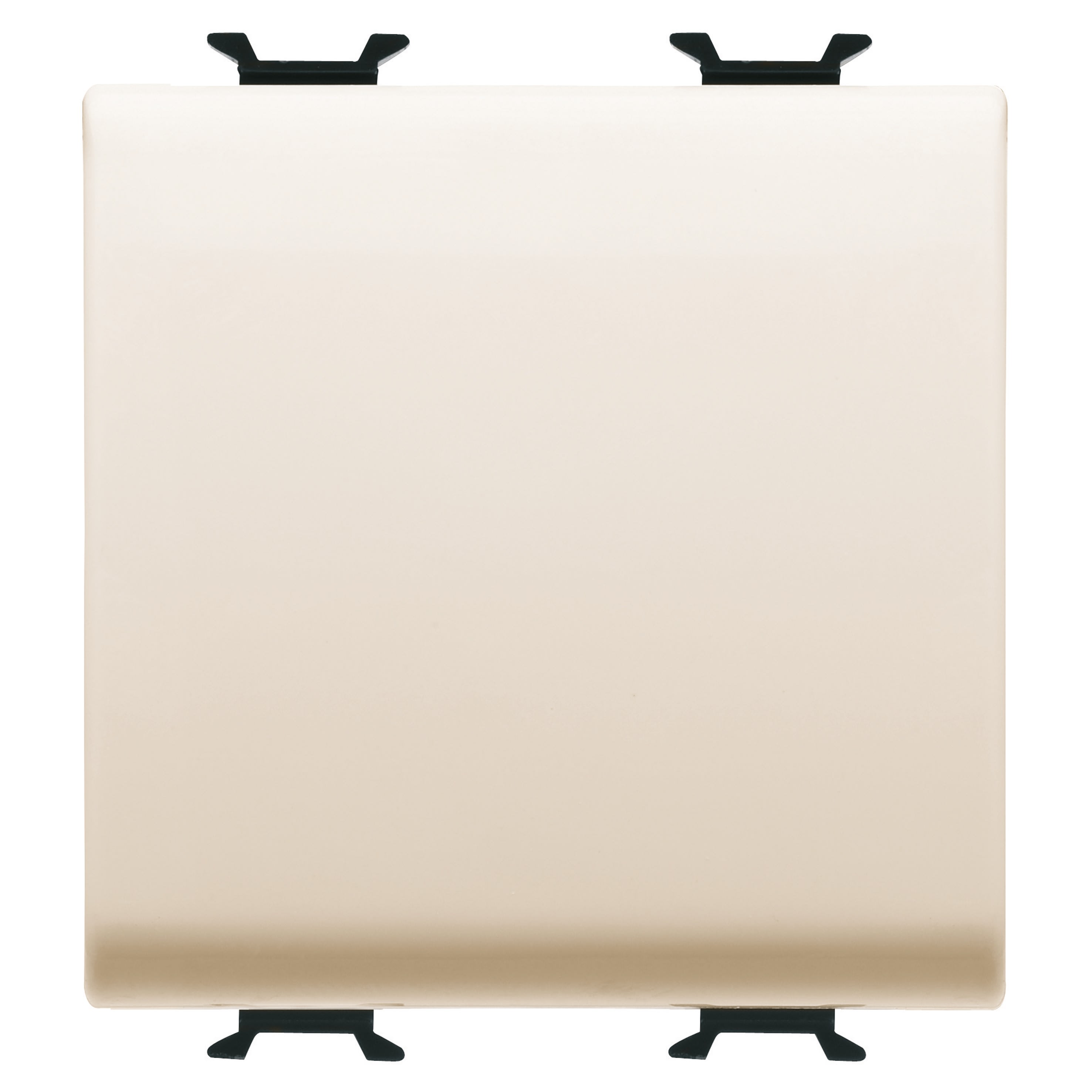 Gewiss - BOUTON-POUSSOIR UNIPOLAIRE 250Vca 16A - NEUTRE - 2 MODULES - IVOIRE - CHORUS -