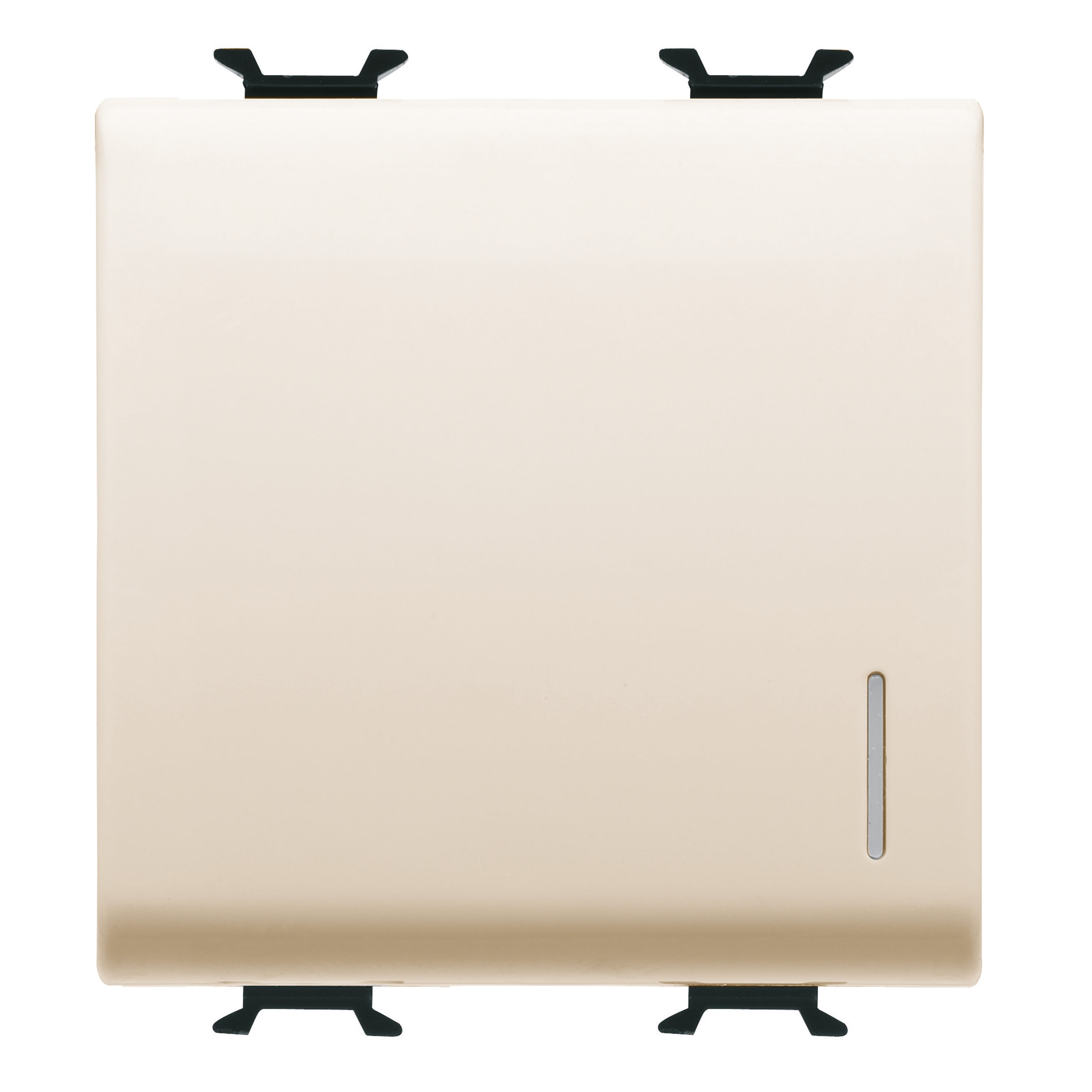 Gewiss - B-P 2M 1P NO 16A LUM. LOC. IVOIRE