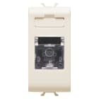 Gewiss - CONNECTEUR TELEPHONIQUE RJ11 1M IVOIRE - GW11401