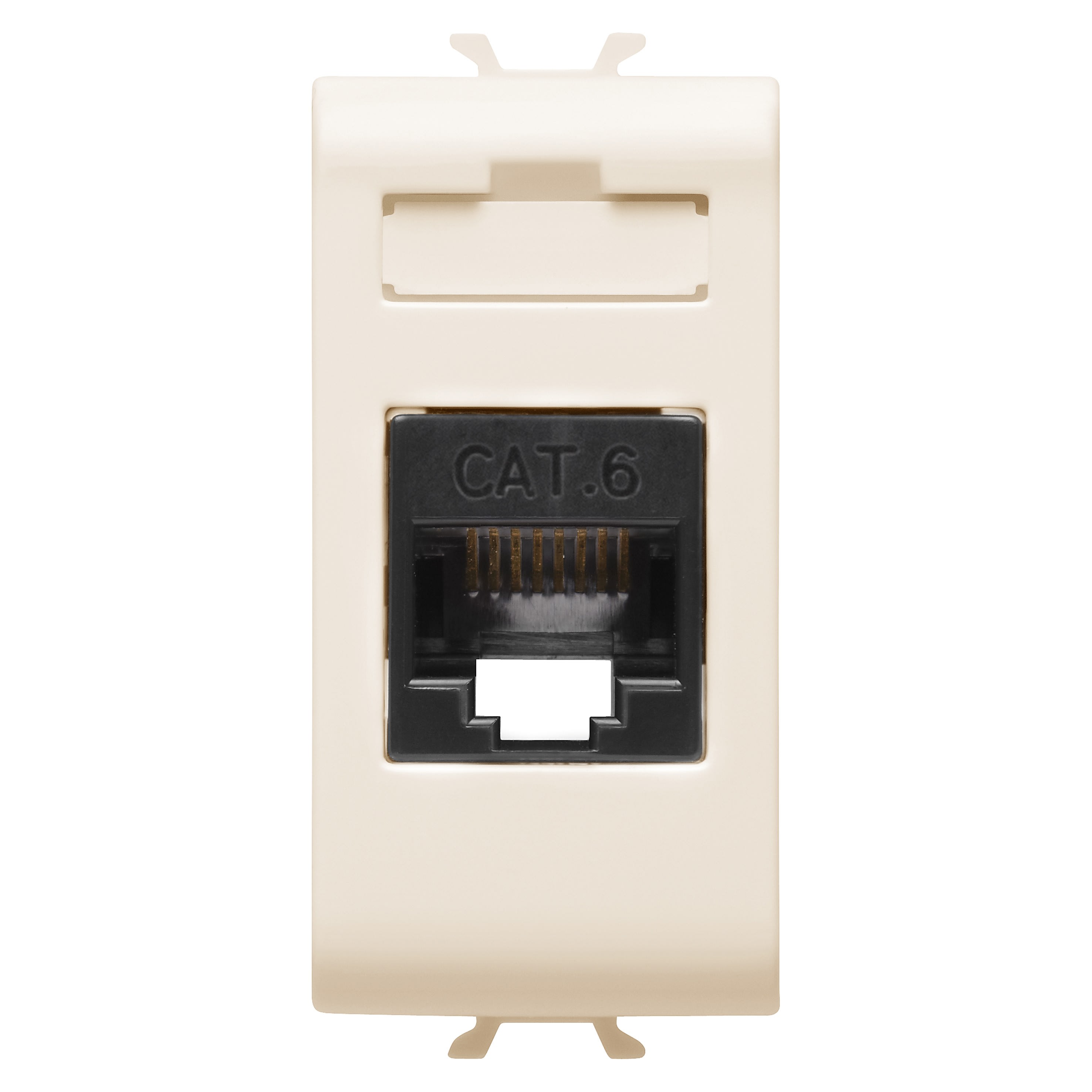 Gewiss - CONNECTEUR RJ45 1M CAT. 6 UTP IVOIRE