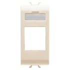 Gewiss - ENJOLIVEUR PRISE RJ45 IVOIRE