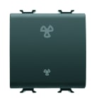 Gewiss - COMMANDE VMC 2 VIT. 2M 1P 16 AX NO - GW12074F