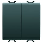 Gewiss - DOUBLE V-ET-V 2M 1P 16AX A C.RAPIDE NO - GW12078F