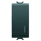 Gewiss - B-P 1M 1P NO 16A LUM. LOC. NO - GW12132                -