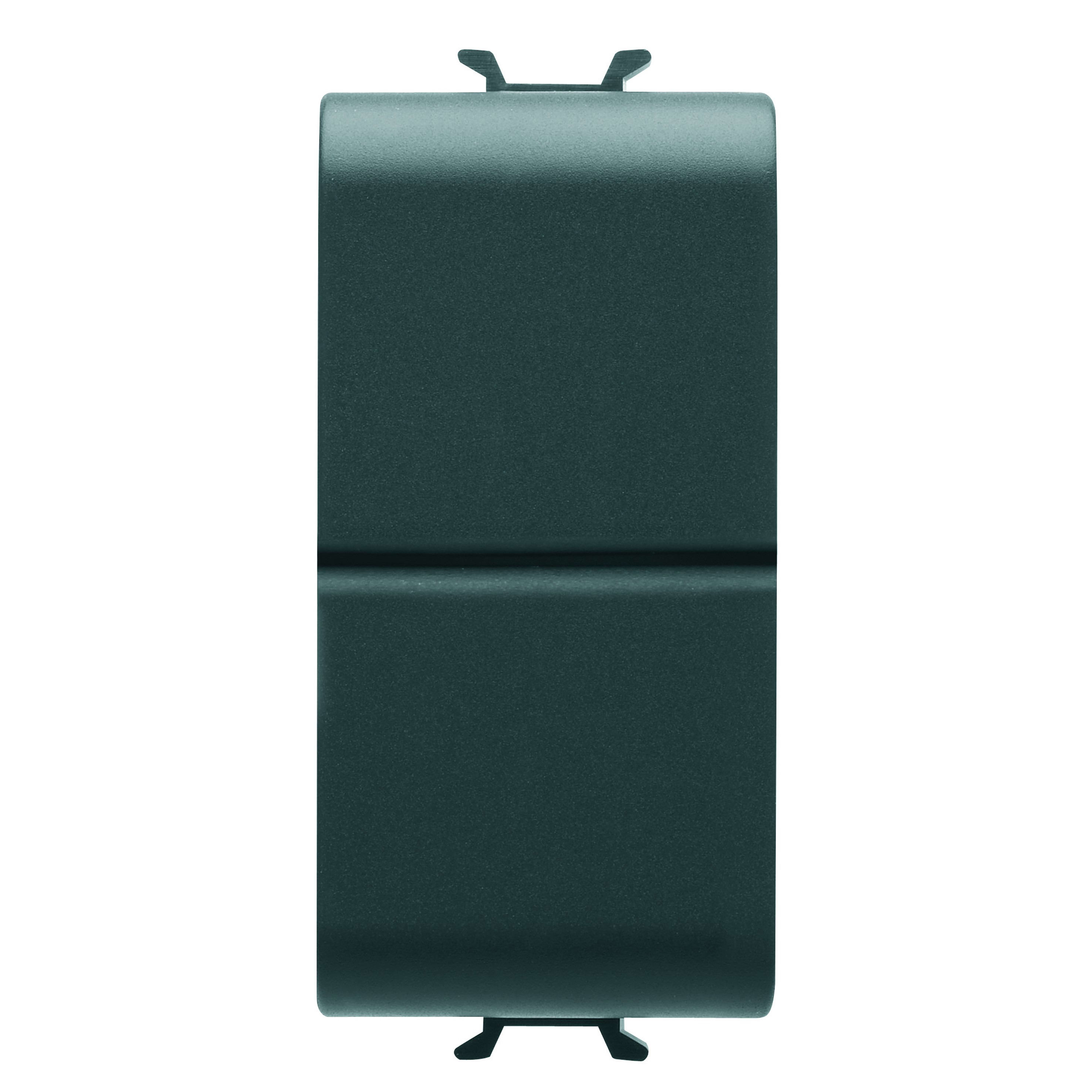 Gewiss - BOUTON-POUSSOIR UNIPOLAIRE 250Vca +NO 16A - DOUBLE - 1 MODULE - CHORUS - GW1214