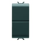 Gewiss - BOUTON-POUSSOIR UNIPOLAIRE 250Vca +NO 16A - DOUBLE - 1 MODULE  - CHORUS - GW1214