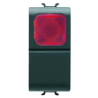 Gewiss - B-P 1M 1P NO 16A VOYANT ROUGE NO