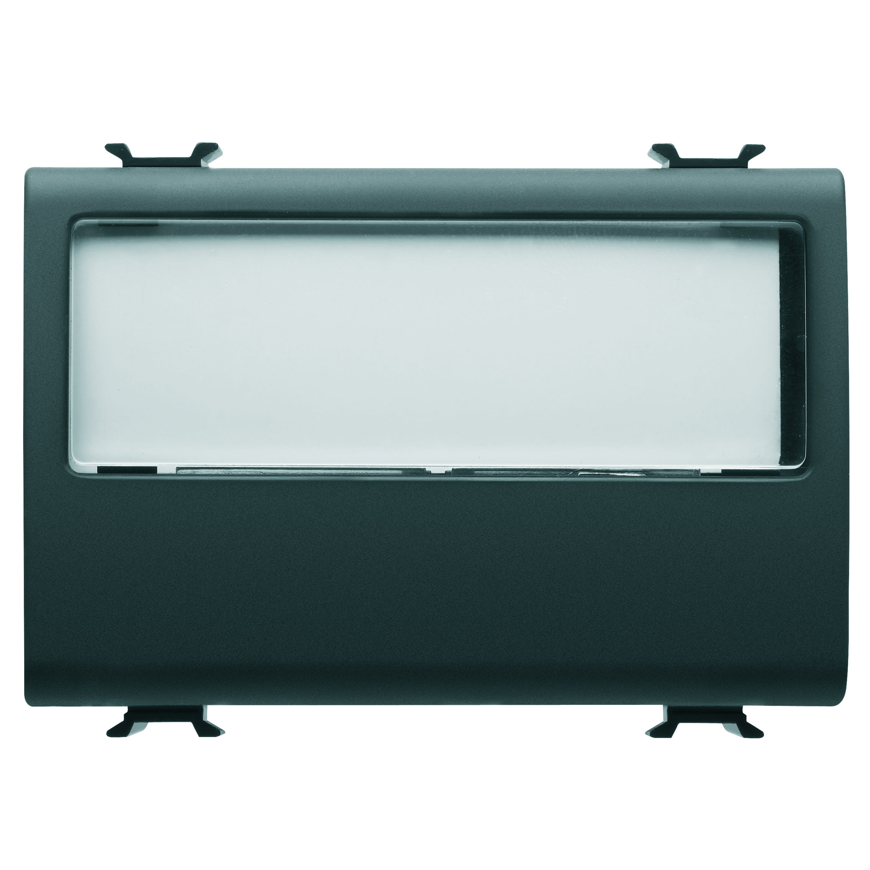 Gewiss - B-P 3M 1P NO 10A PORTE-ETIQ. LUM. NO